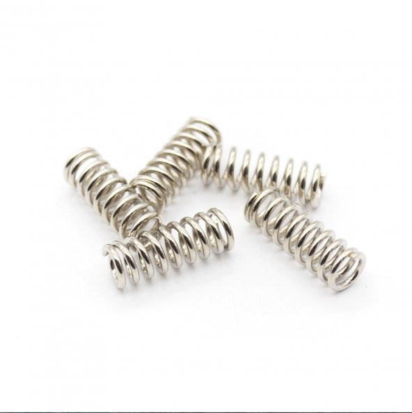 3D Yazıcı Yay 1.2mm 20mm Nikel 4 adet - 1