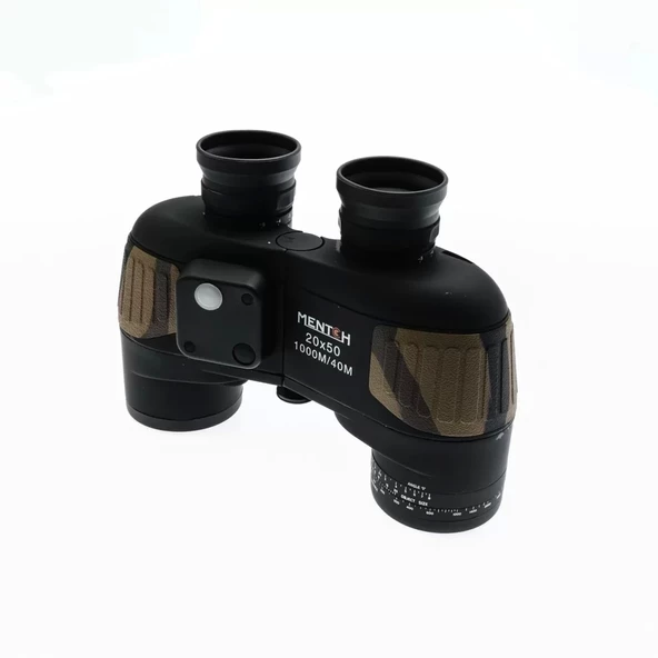 20x50 Pro Dürbün Perma Focus Netleme Su Geçirmez Siyah - Resim 5