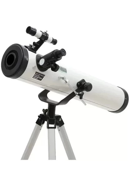 76x700 Profesyonel Aynalı  Uzay Teleskopubeyaz - Resim 6