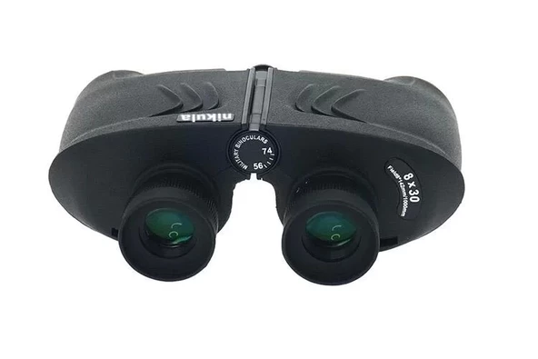 8x30 Profesyonel Askeri Su Geçirmez Yüksek Kaliteli Dürbün Siyah - Resim 2