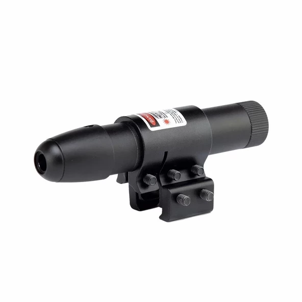 Avcılar İçin  Ayarlanabilir Taktik Kırmızı Lazer Sight - 4