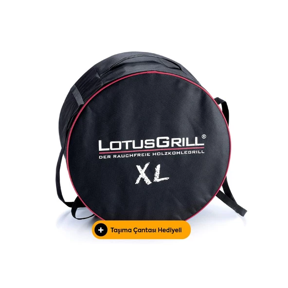 LotusGrill XL Kömürlü Dumansız Mangal Portakal Turuncu - 2