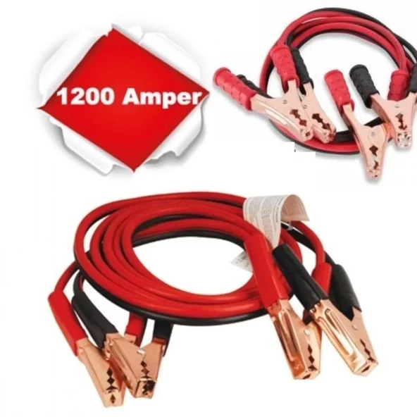Akü Takviye Kablosu 1200 Amper (taşıma Çantalı) - 2