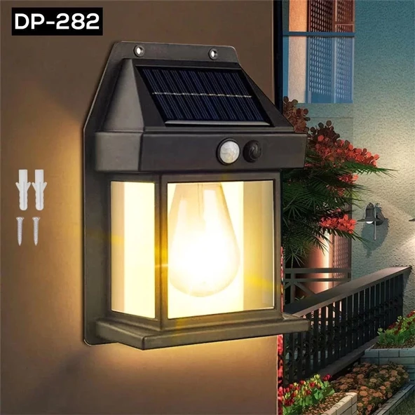 Ampül Şeklinde Solar Bahçe Lambası - 2
