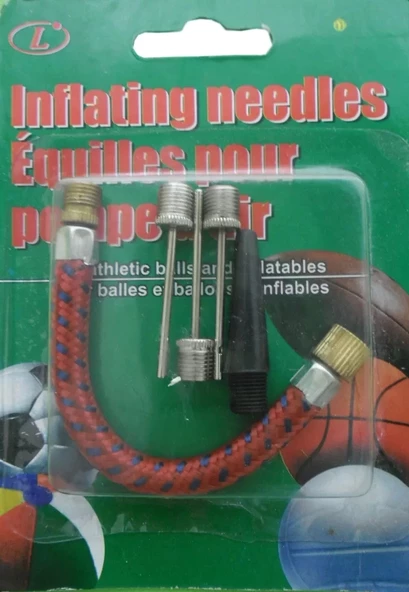 Ayak Pompası 5li Uç Set - Balon - Top Pompası Uç Seti - 2
