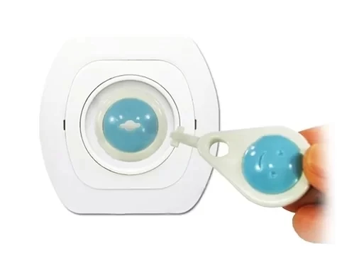 Amerikan Prize Uygun Anahtarlı Çocuk Koruma Priz Kilidi 6 Adet - 3