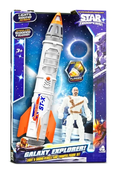 Galaksilerin Kahramanı Ol! Star Troopers Galaxy Explorer Oyun Seti - 4