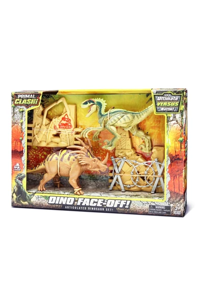 Dinozor Macerası Başlasın! Primal Clash 2 Figürlü Muhteşem Dinozor Seti - 2