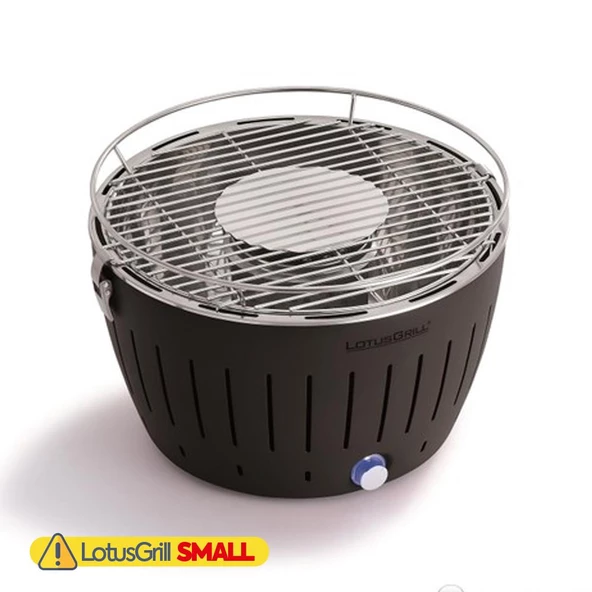 LotusGrill Kömürlü Dumansız Mangal SMALL 26CM Ant. Gri