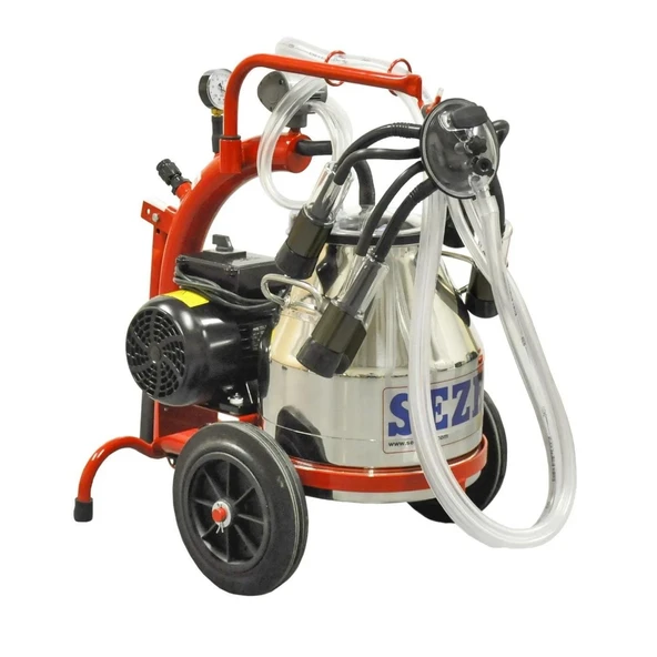 Sezer Süt Sağım Makinesi Tek Sağım (ÇELİK GÜĞÜM)