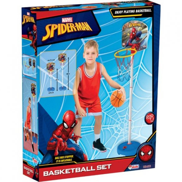 Spiderman Küçük Ayaklı Basketbol Pota 03653 - Resim 2