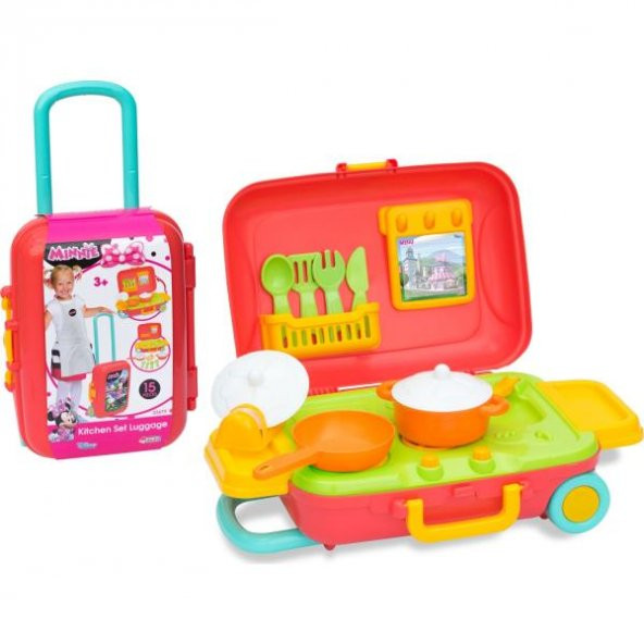 Minnie Mouse Mutfak Set Bavulum 03479