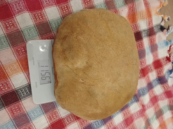 Ekşi Mayalı Odun Ateşi Kara Fırında Pişen Bayatlamayan Meşhur Hotaşlar Köy Ekmeği 1150Gr - 2