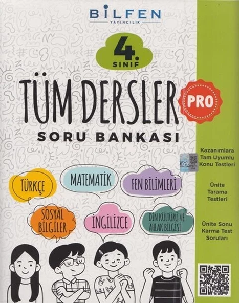 4. Sınıf Tüm Dersler Pro Soru Bankası Bilfen Yayıncılık