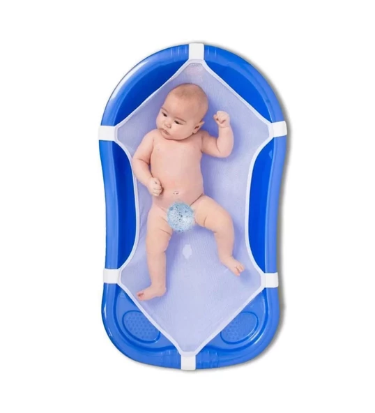 Lüx Bebek Banyo Küvet Filesi - Havlu Yüzeyli - 2