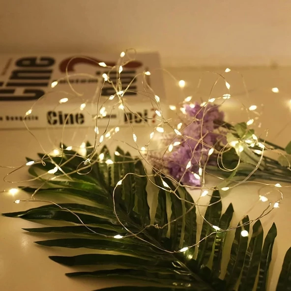 Peri Led Işık 5 Metre Gün Işığı Dekor Lambası 50 Ledli - 4