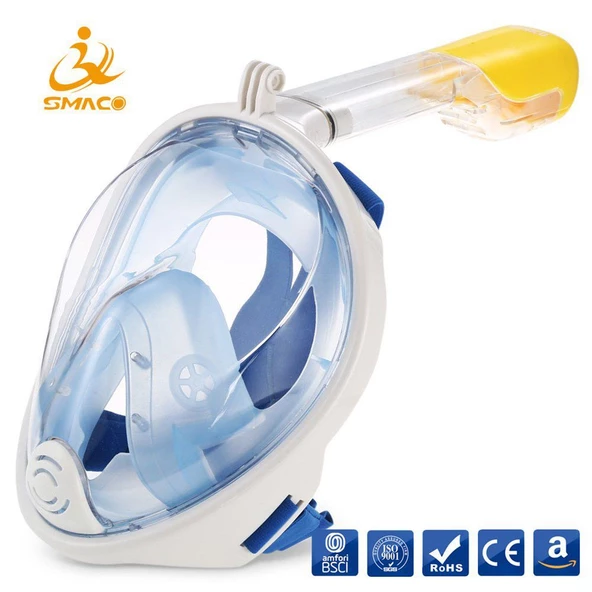 Full Face Şnorkel Dalış Maske Tam Yüz Anti-Sis ve Sızıntı S/M - 2