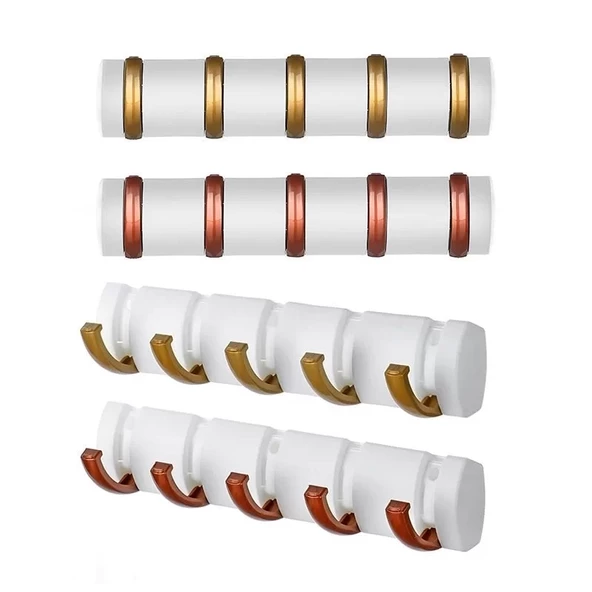 Elbise Gömlek Askısı Çok Amaçlı Mutfak Banyo Askısı 5li - 2