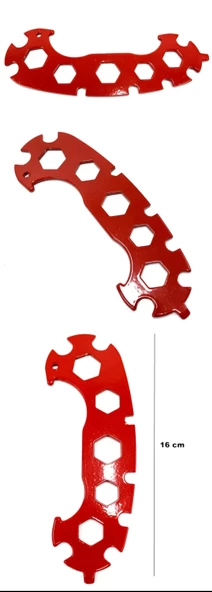 Bisiklet Tamir Anahtarı (06mm-17mm) - 15 İn 1 - 4