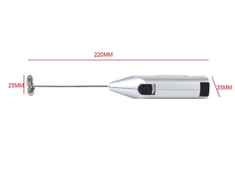 Mini Pilli Portatif Karıştırıcı Mikser - 3