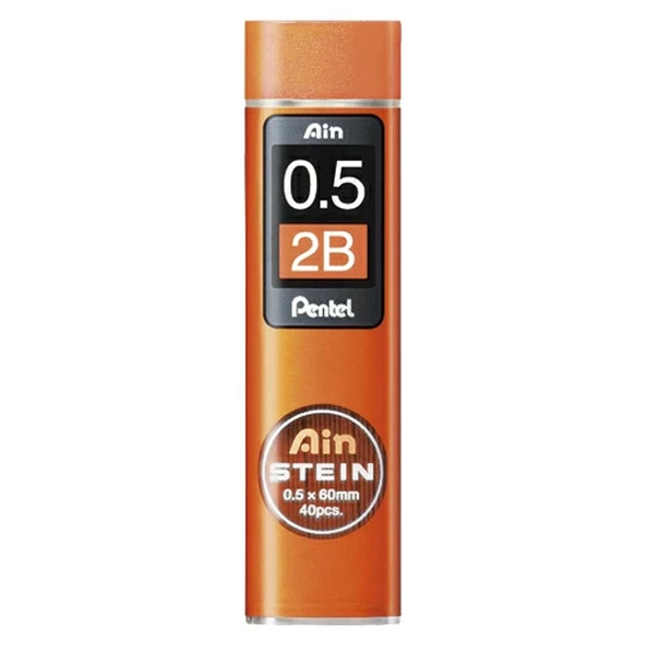 Pentel Ain Stein 0.5 mm 2B 40'lı Min (Uç)