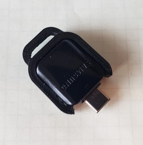 Yeni By Galaxy S8 Otg Adaptörü Için Anahtarlık Tutucu (Usb C'den Usb-A'ya) T2335666 Kampanya