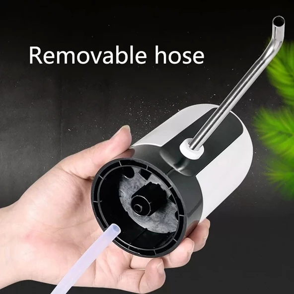 Usb İle Şarj Edilebilir  Otomatik Damacana Su Pompası - 5