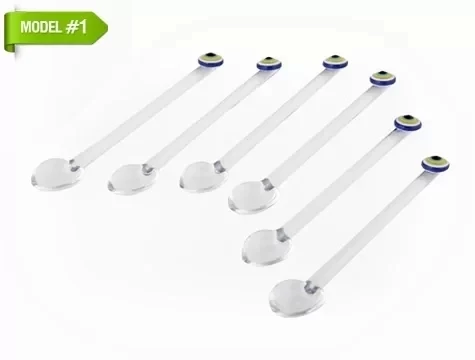 Cam Çay Kaşığı 12 Adet - 2