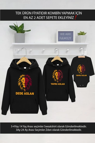 Leon Dede Yavru Aslan Dede Torun TEK ÜRÜN FİYATIDIR KOMBİN YAPMAK İÇİN EN AZ 2 ADET SEPETE EKLE