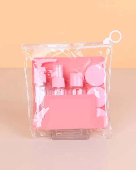 Parfüm Şişesi - Kozmetik Şişesi - 8 Li Seyahat Doldurulabilir Kozmetik Seti - 3