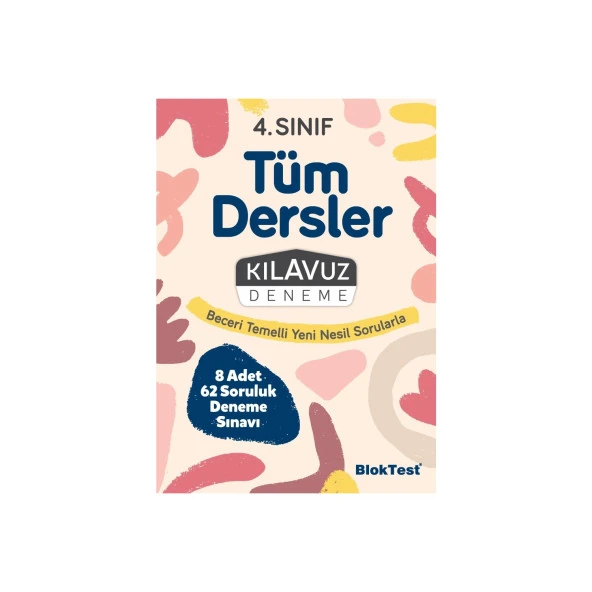 BLOKTEST 4.SINIF TÜM DERSLER KILAVUZ DENEME