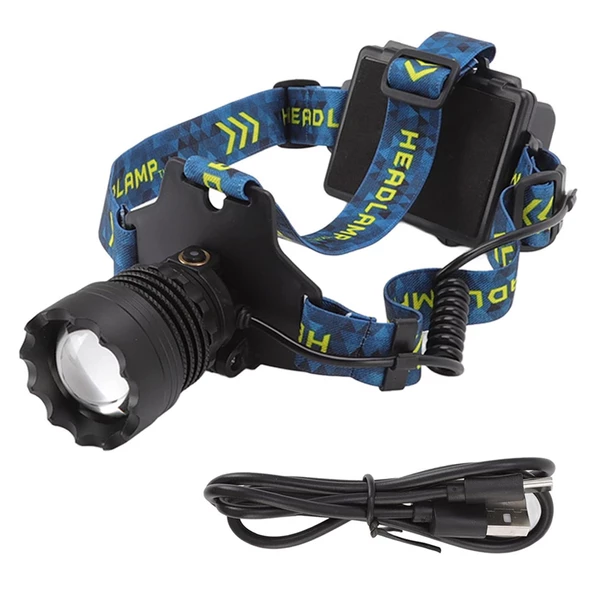Cree P360 12.000 Lümen Şarjlı Kafa Lambası WT-627 - 4