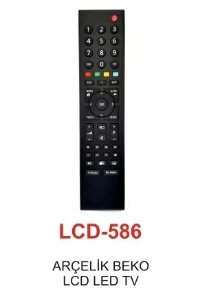 Arçelik - Beko Lcd - Led Tv Kumandası - Lcd 586