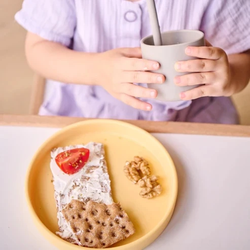 Oioi Basics Mama Tabağı River Green - Resim 5