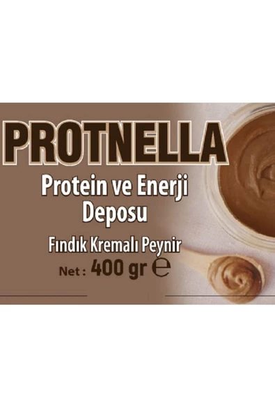 Yüksek Proteinli Besleyici Fındık Kremalı Peynir, 400 gr Sağlıklı Enerji Dolu Fındık Ve Süt Lezzeti. - 2