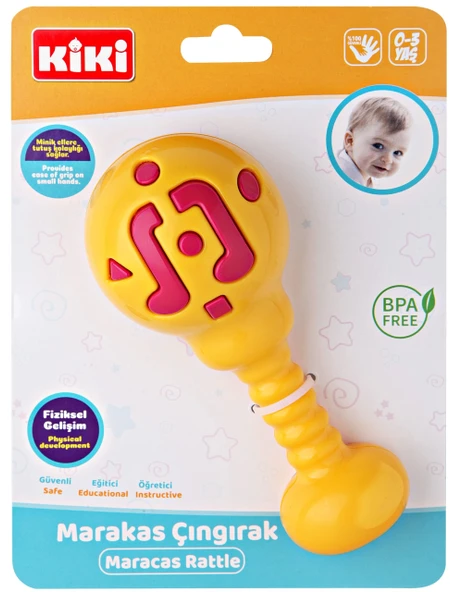 Kiki Marakas Çıngırak Ae-1910 - Resim 4