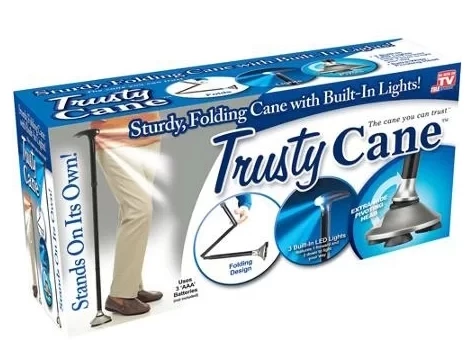 Trusty Cane Güvenilir Katlanabilir Işıklı Baston - 2