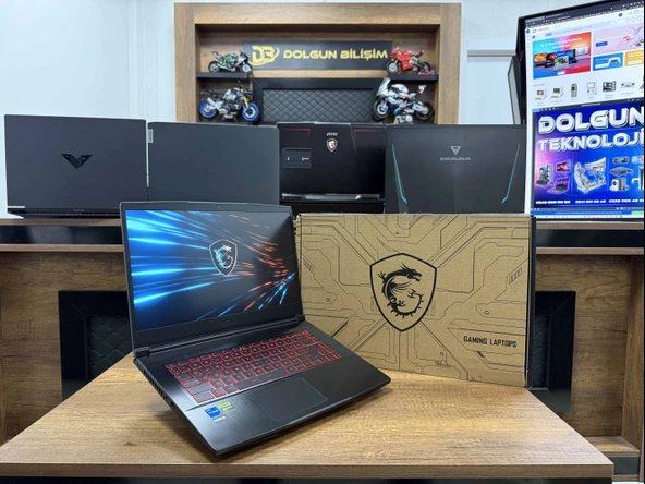 MSI Thin GF63 12VE-082XTR Intel Core i5 12450H 8GB RAM 512GB SSD RTX4050 15.6" FHD 144Hz (İKİNCİ EL)