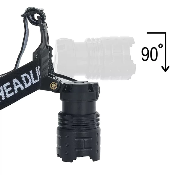 Gt100 Led Şarjlı Kafa Lambası  Wt-628 - 2
