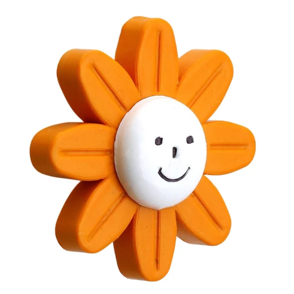 Mobilya Plastik Papatya Kulp Turuncu Çoçuk Odası Kız Erkek Dolap Kapak Kulpu Çekmece Kulbu 5 ADET - Resim 7