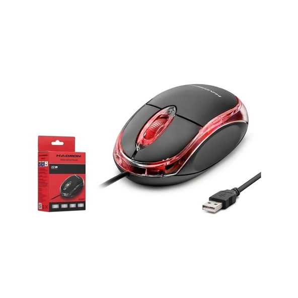 Hadron Hdx3251 Kablolu Usb Ledli Optik Mouse