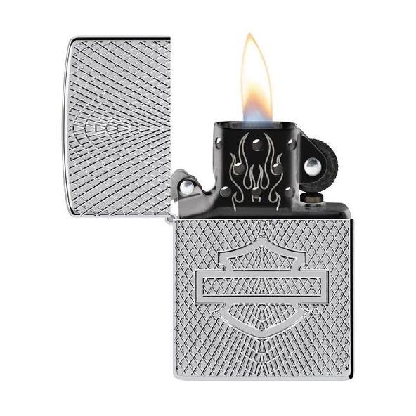 Zippo 46022-112421 167 Harley Davidson 2024 Collectible Çakmak - Resim 2