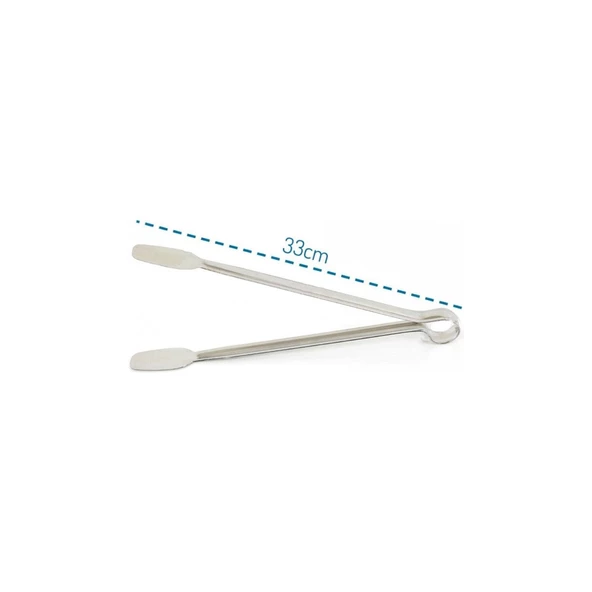 NEHİR UZUN PASLANMAZ ÇELİK IZGARA MAŞASI (33 CM) - 2
