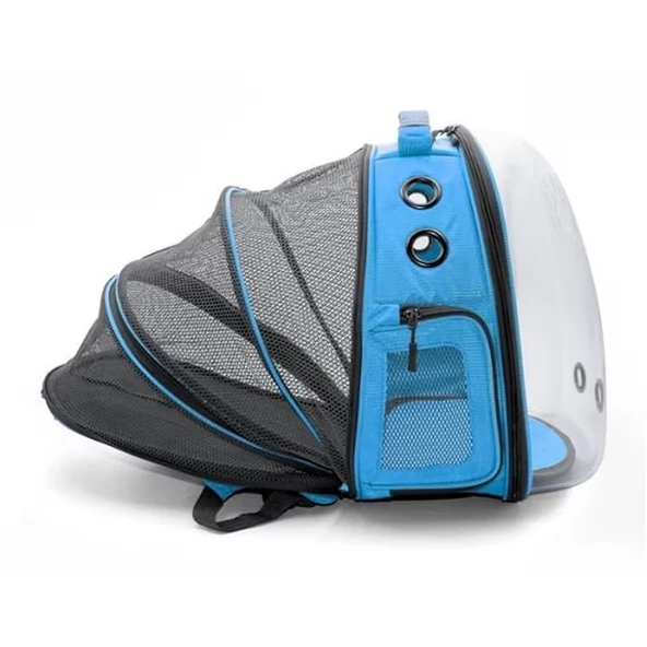 Cattie Yeni Fileli Taşıma Sırt Çantası Mavi 25x60x40 CM ürün görseli