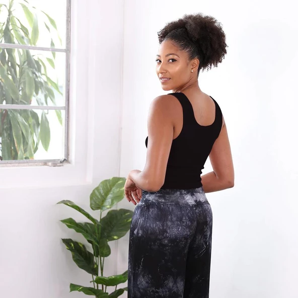 Premium Kalite Pamuk Crop Bluz