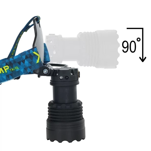 Cree P360 - 12,000 Lümen Şarjlı Kafa Lambası  Wt-627 - Resim 5