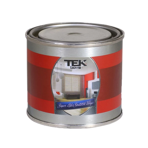 Tek 0.16 Lt Süper Lüx Sentetik Yağlı Boya Ahşap Metal Duvar Boyası - 4