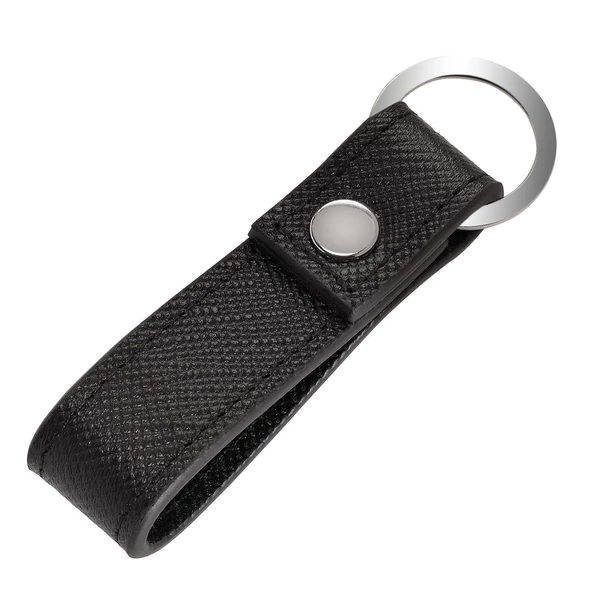 Zippo Saffiano Deri Anahtarlık - Siyah - 2