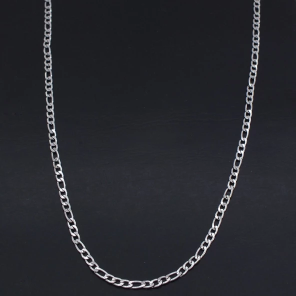 Çelik Zincir 316L Figaro Model 3.5 MM 60 CM ZN-205 ürün görseli
