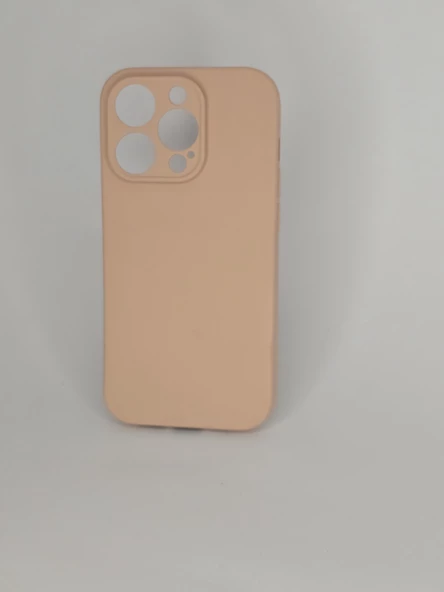 İPHONE 14 PRO CAPPY SİLİKON PEMBE KILIF - 2